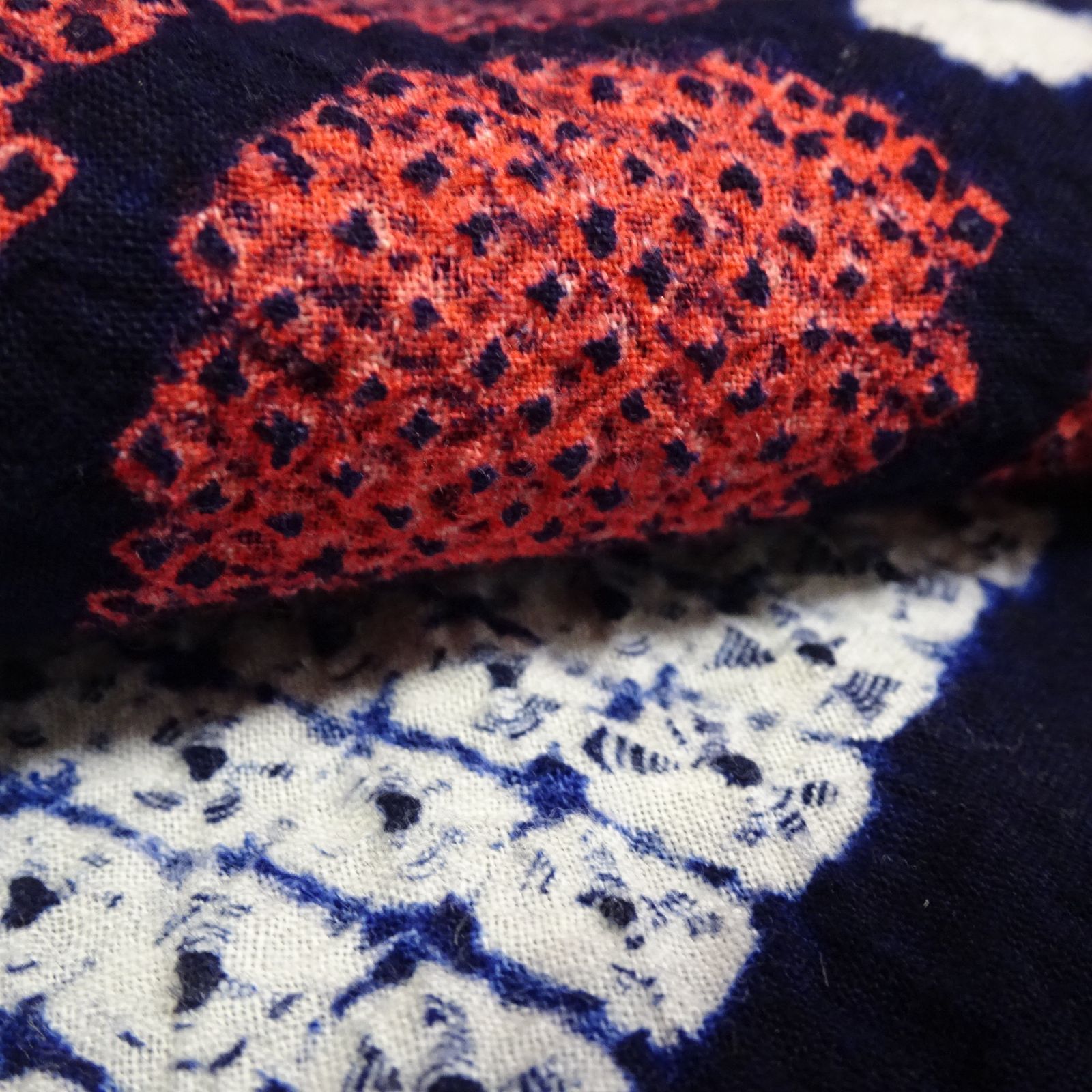  綿 浴衣 有松鳴海絞 綿着物 花 232261 浴衣単品 浴衣