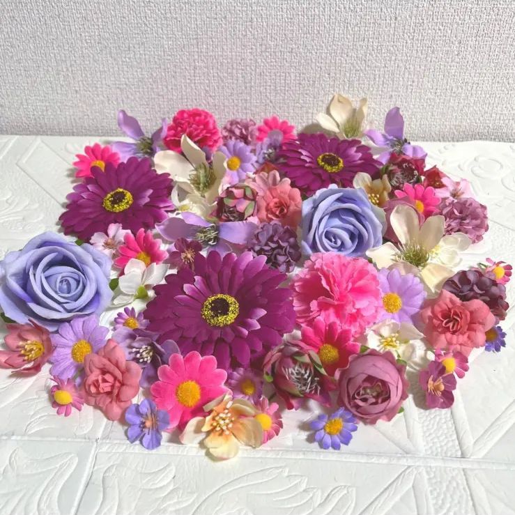 NO1130-08 造花 花材 パーツ 素材 ハンドメイド フラワー シルク