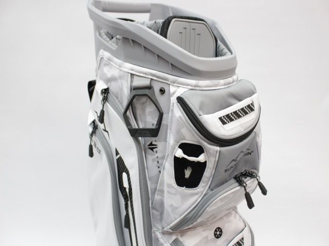  サンマウンテン SUN MOUNTAIN C 130 カートバッグ 2026 Snow Camo ホワイト Cadit 迷彩 14分割口 キャディバッグ USモデル 5497 レインウェア ゴルフバッグ キャディバッグ ゴルフ