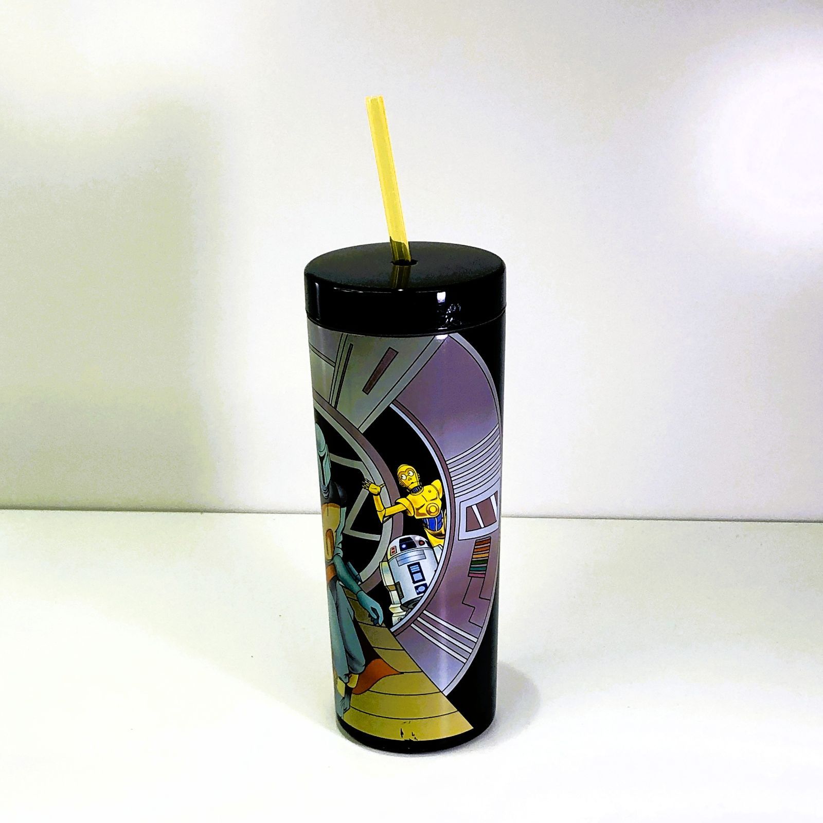 新品未使用　ディズニーワールド　スター・ウォーズ 光る　喋る　水筒 タンブラー Starbucks x Disney】ディズニーワールド・ステンレス・ボトル (Disney