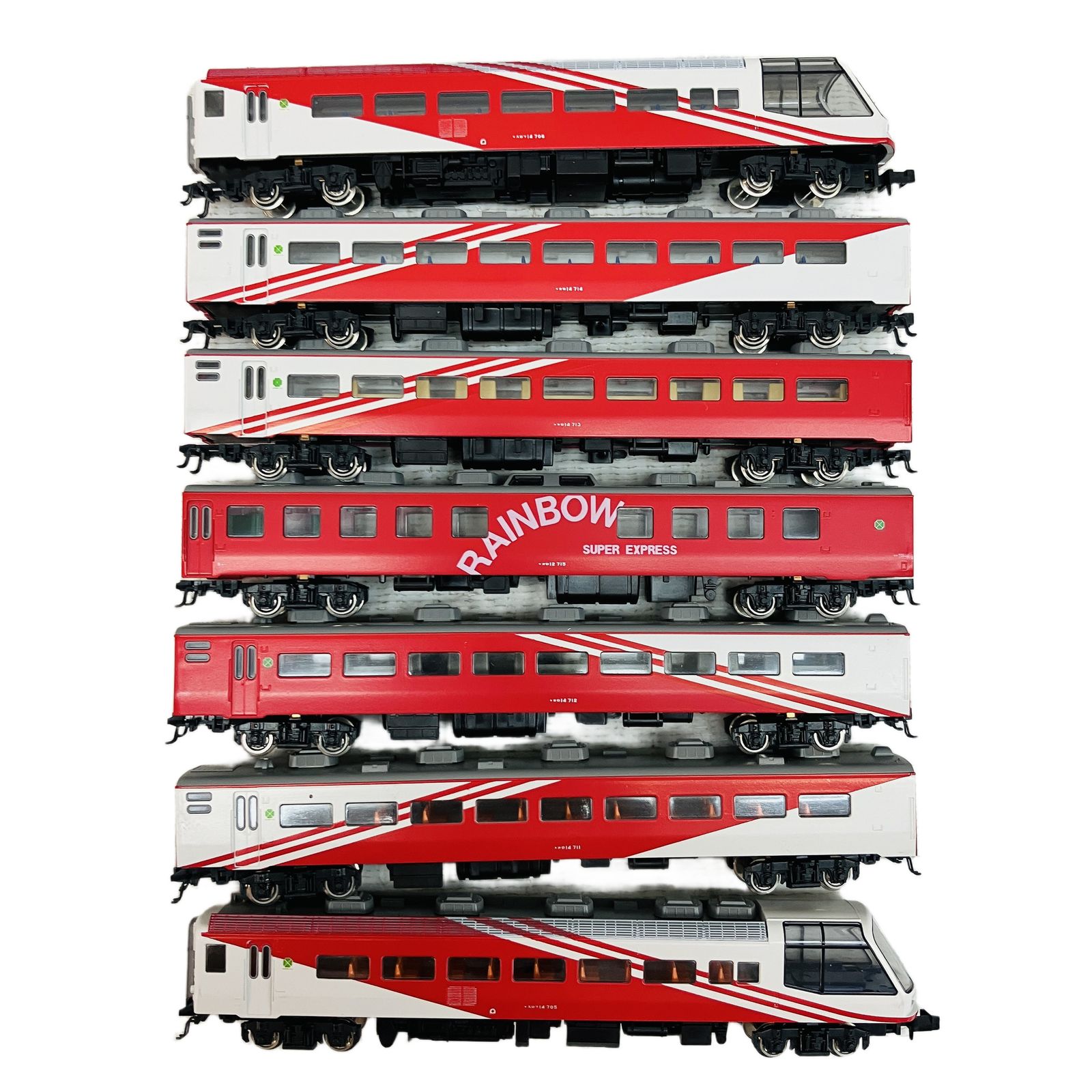 KATO 10-1490 14系700番台 スーパーエクスプレスレインボー 7両セット