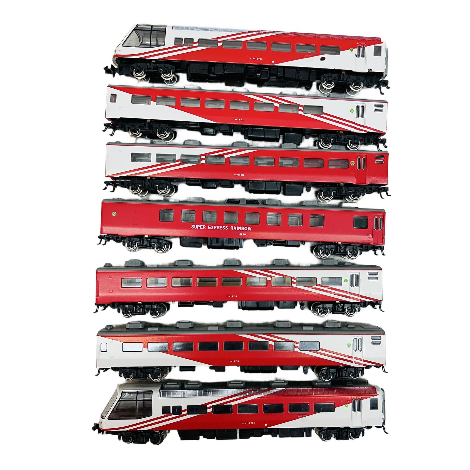 KATO 10-1490 14系700番台 スーパーエクスプレスレインボー 7両セット