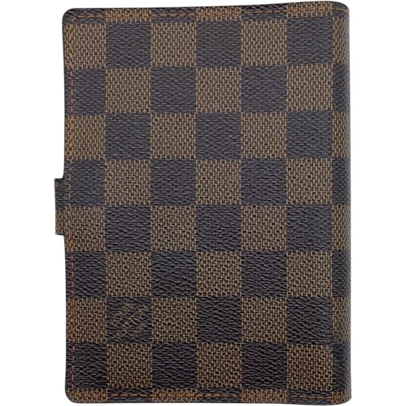 ルイ ヴィトン LOUIS VUITTON アジェンダ PM R 20700 ブラウン ダミエ ユニセックス 手帳カバー