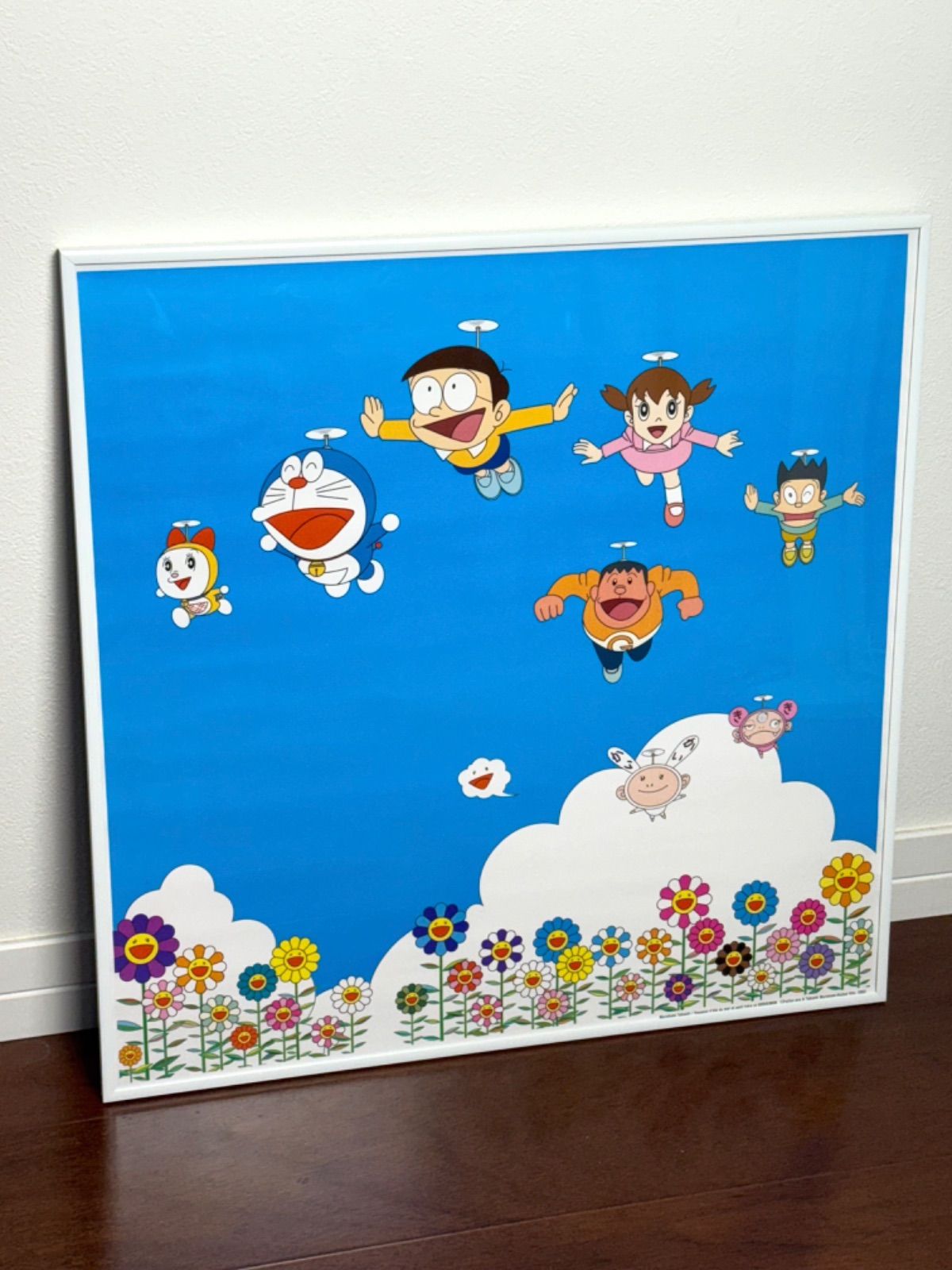 村上隆 ぼくと弟とドラえもんとの夏休み ポスター - メルカリ