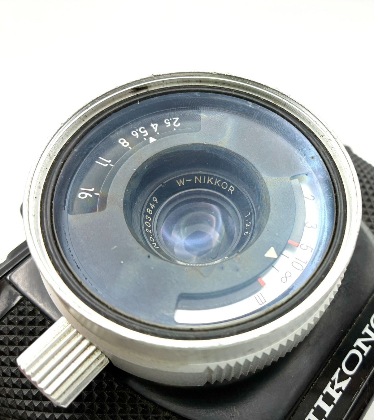ニコン 水中カメラレンズ ニッコール 35mm f2.5 Nikon ニコン Nikon Nikonos V / Nikkor 35mm F2.5 水中フィルムカメラ