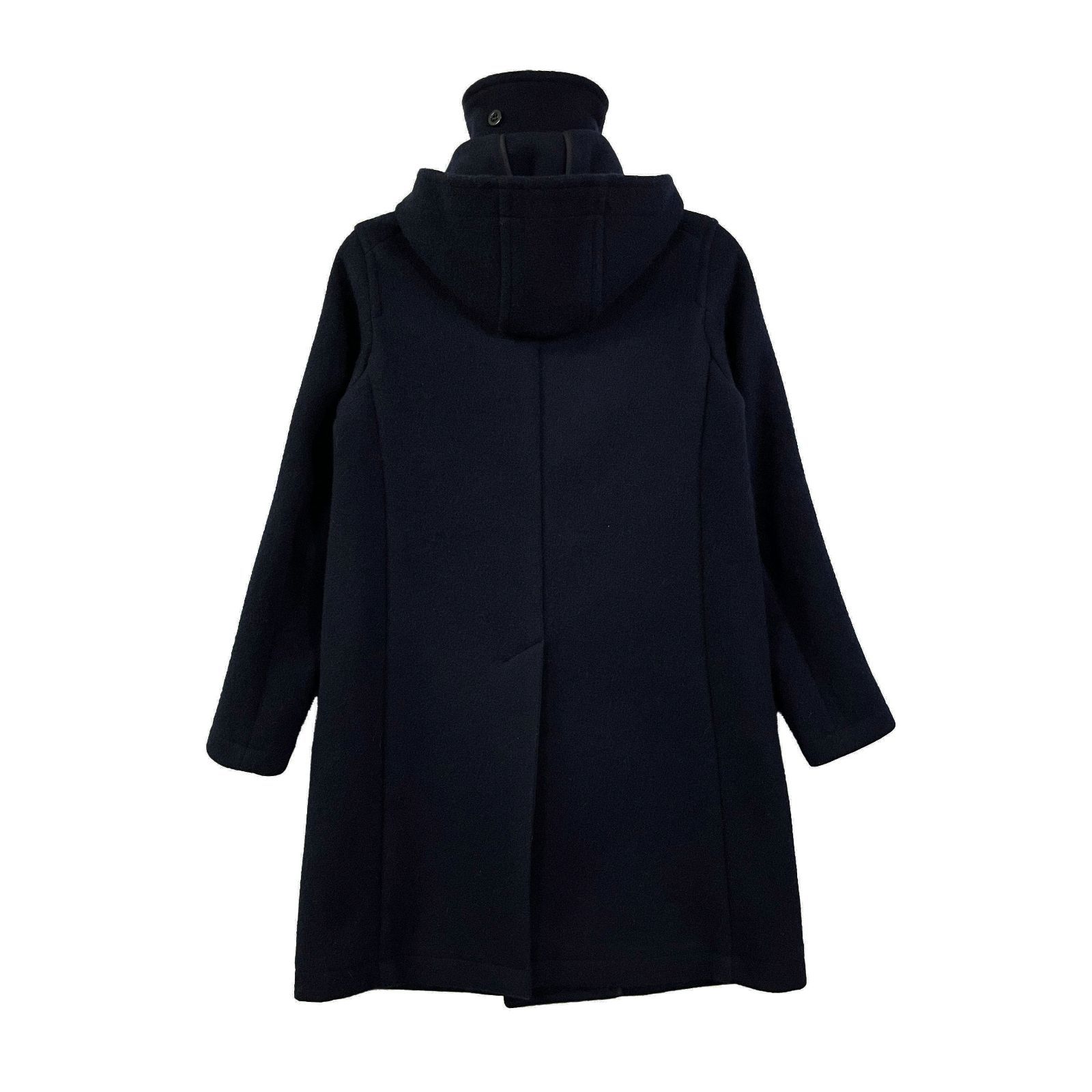 値下げ！ダントンウールモッサロングコート グレー USED／EU34】DANTON 