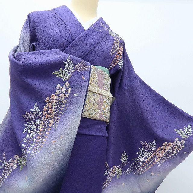 専用Y3618◇美品 正絹 袷 金駒刺繡 訪問着 着物 専用Y3618◇美品 正絹 袷 金駒刺繡 訪問着 着物