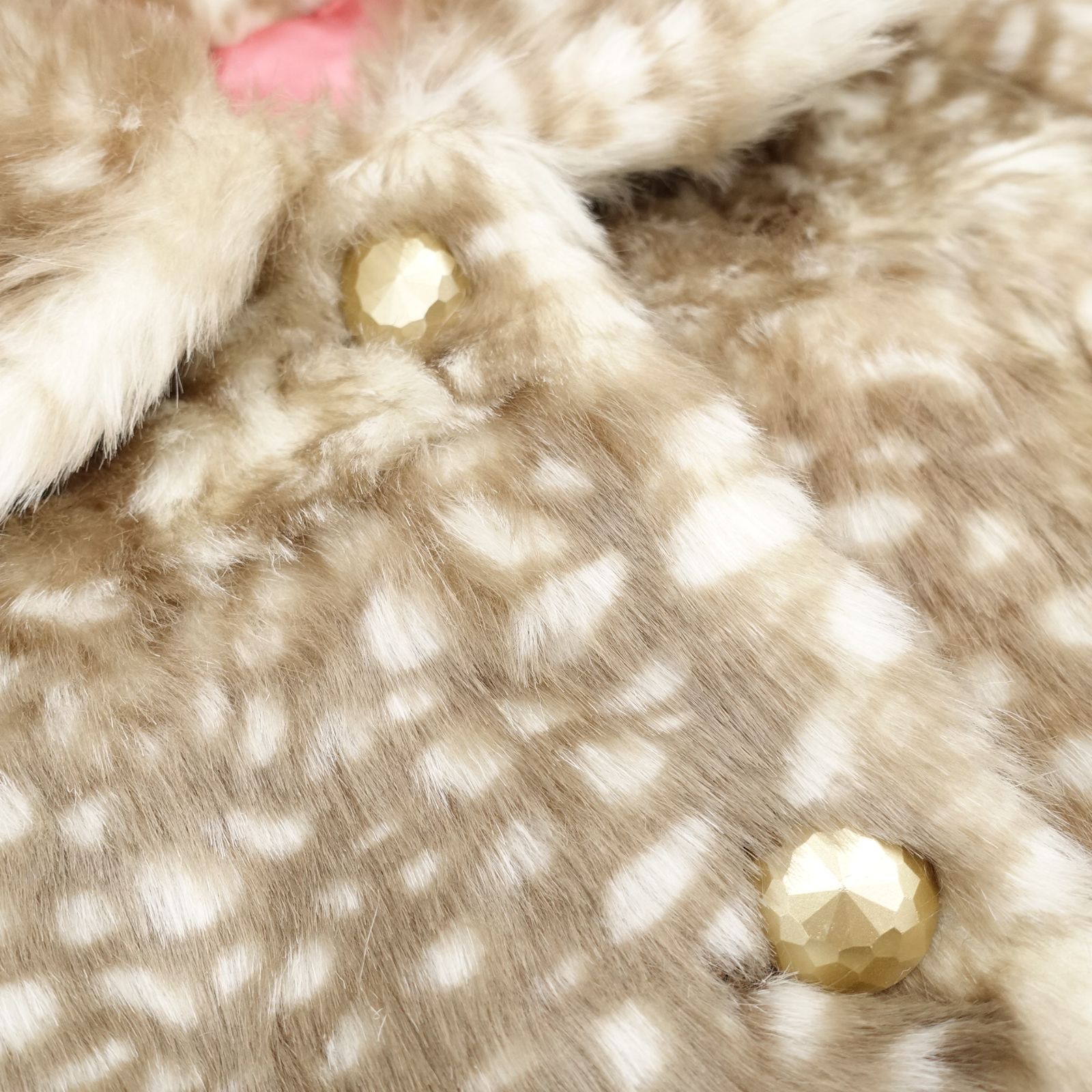 MILLION CARATS バンビ柄 ファーコート F サイズ ミリオンカラッツ