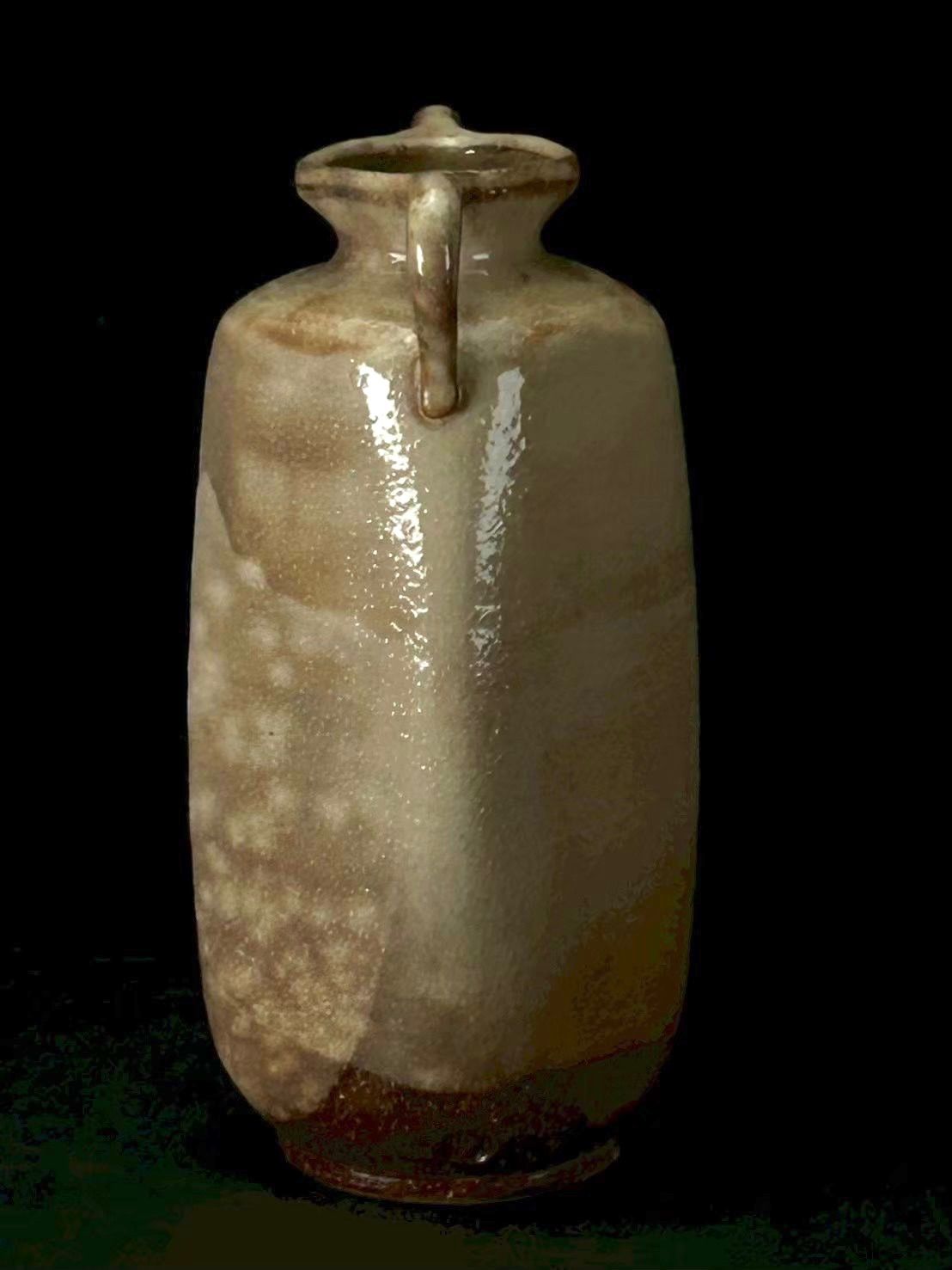 幽玄 萩焼 十二代 田原陶兵衛 共箱 陶器 花瓶