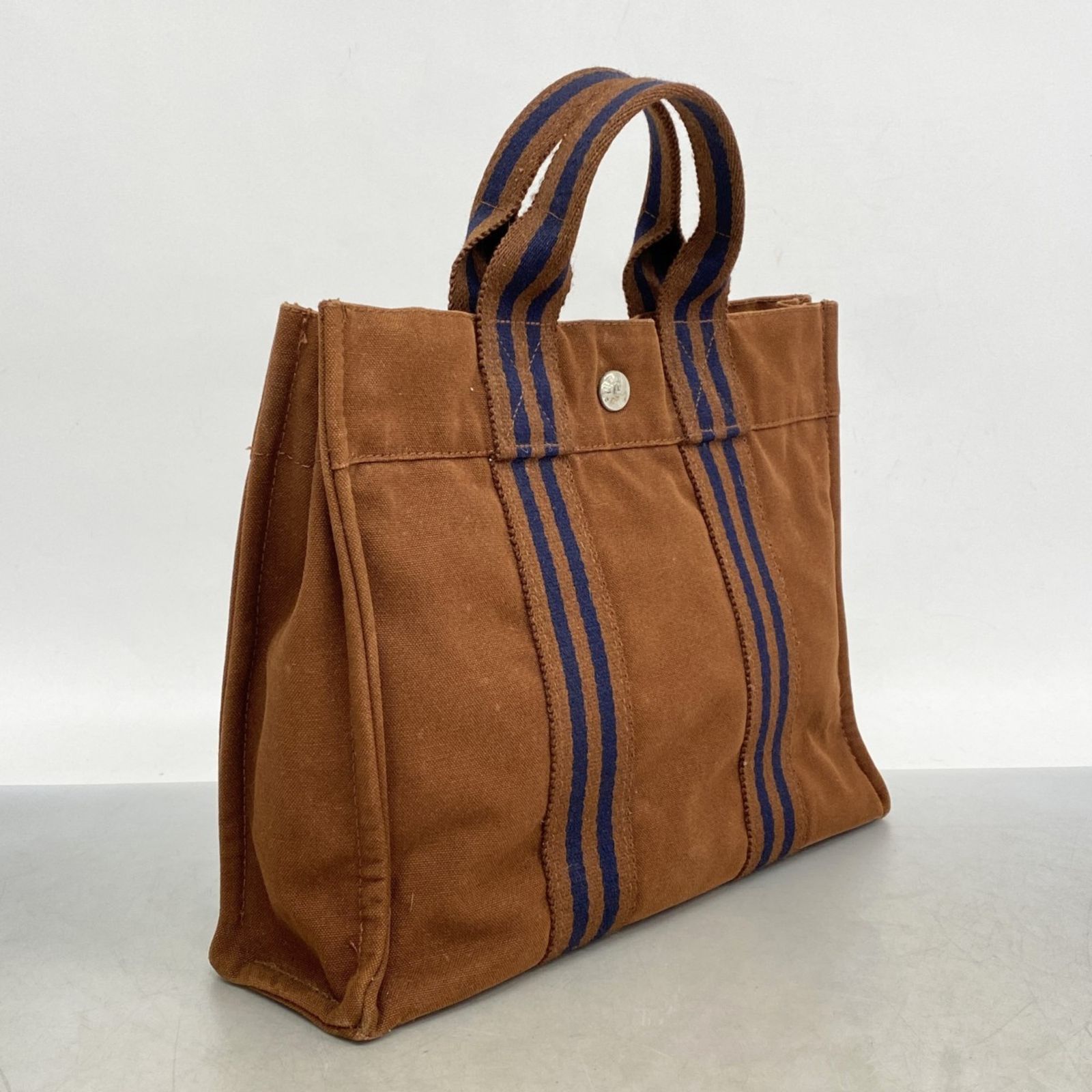 エルメス(Hermes) エルメス ハンドバッグ フールトゥPM キャンバス