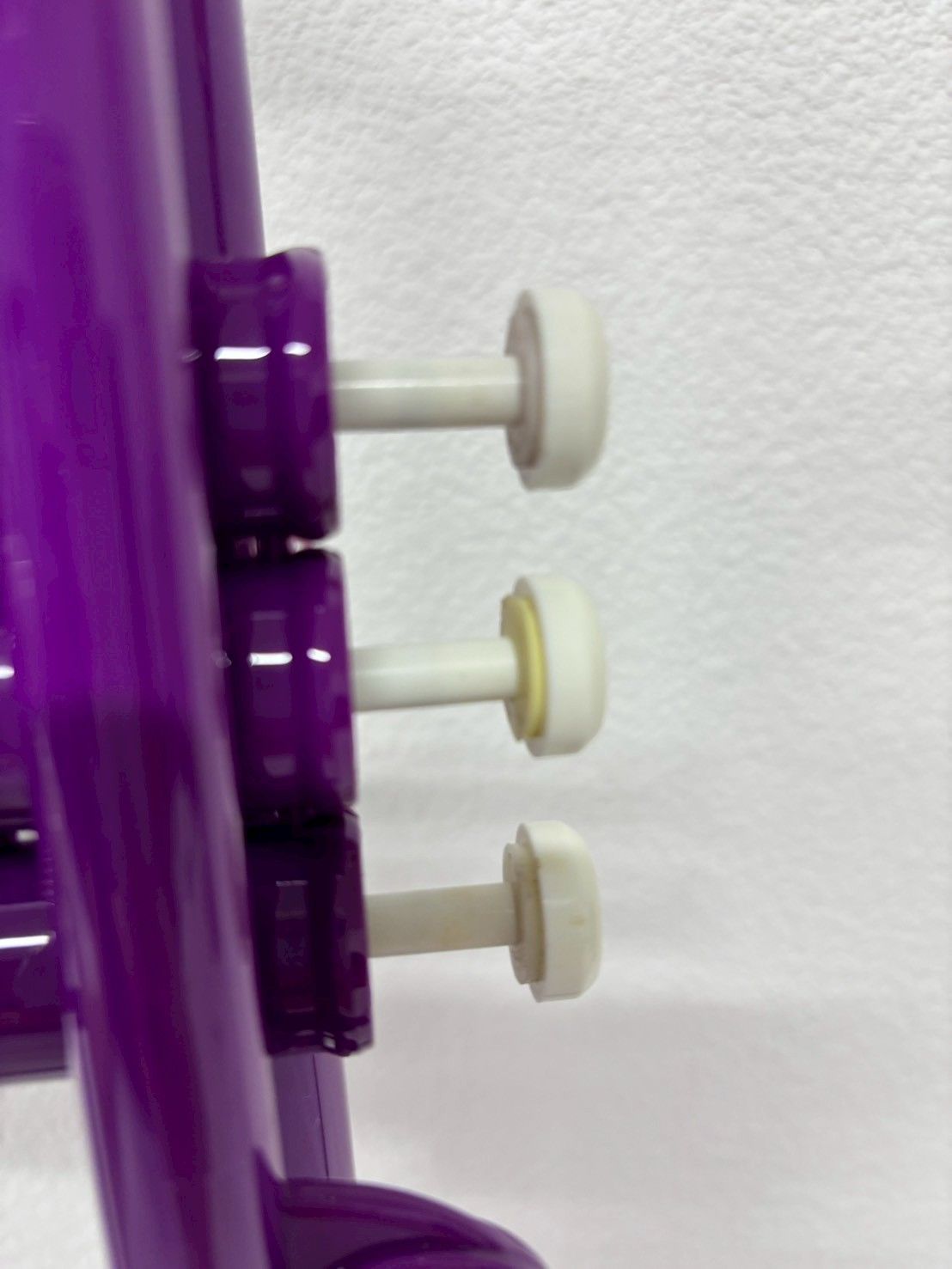 TIGER TRUMPET（タイガートランペット） プラスチック製 紫 ケース付き
