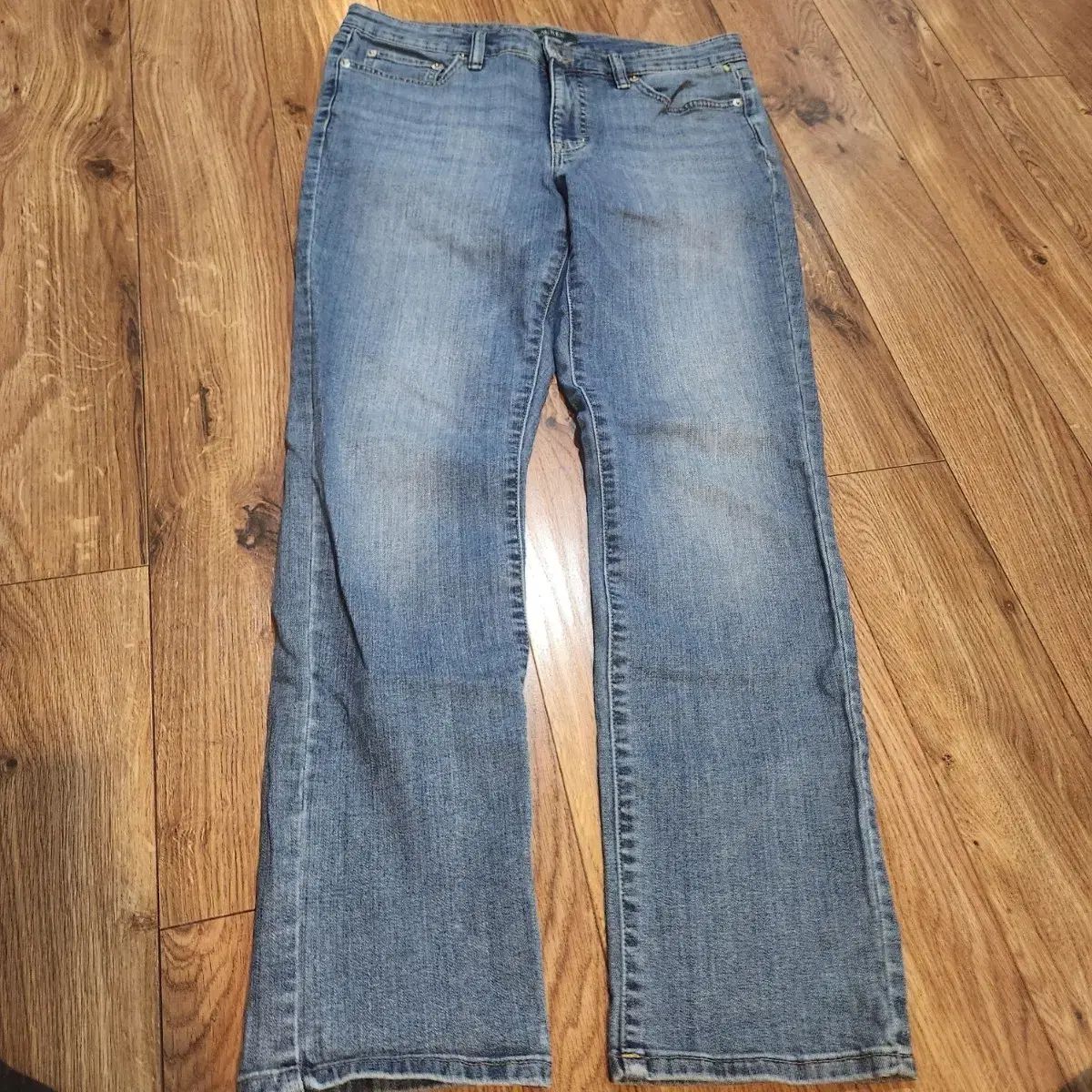 ラルフローレン レディースデニムパンツ ウエスト 30-32 全体ストレッチあり 最高