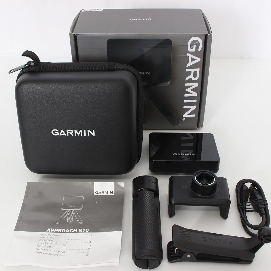 美品】GARMIN Approach R10 010-02356-04 ポータブル弾道測定器 ゴルフ