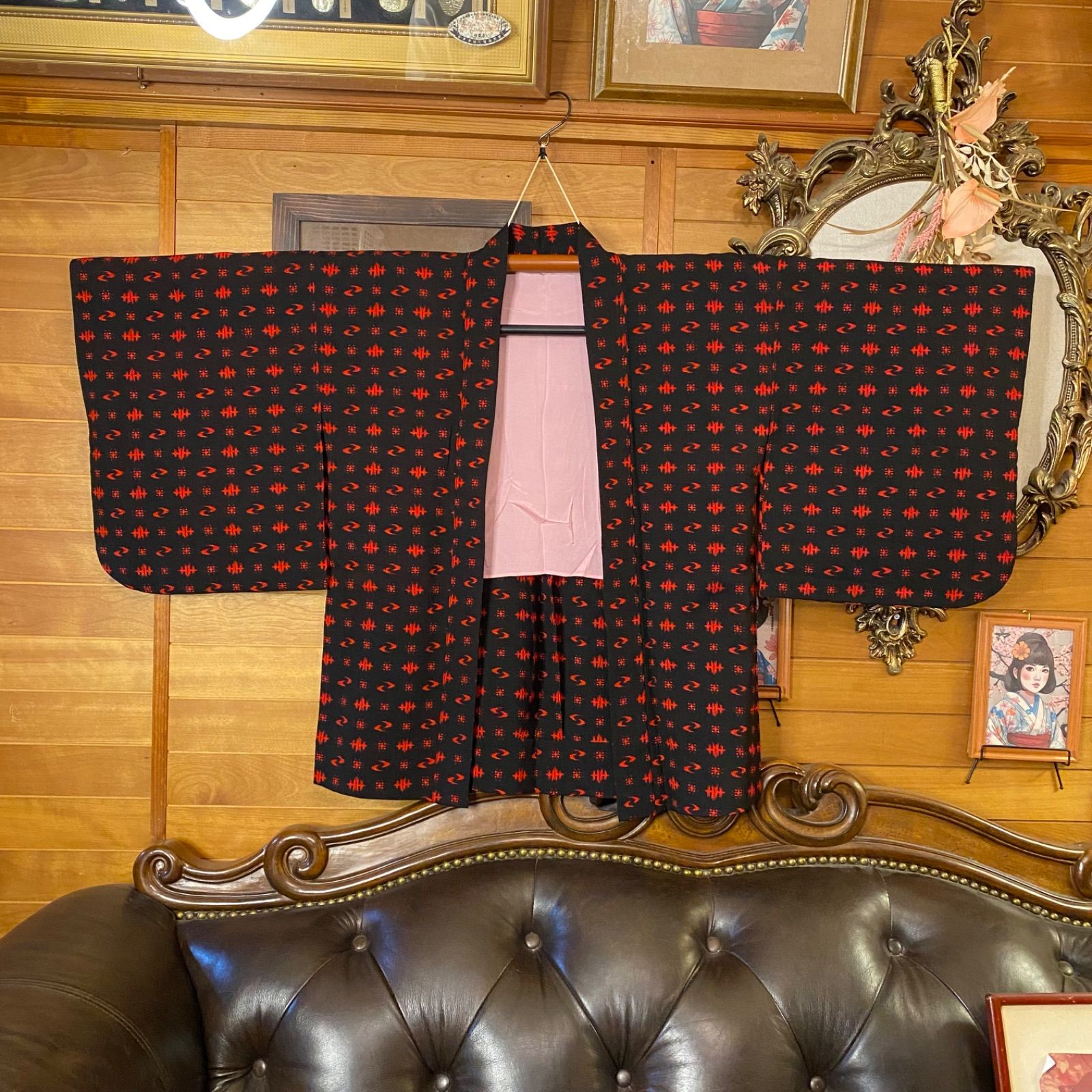 帯サッシュベルト付き ハンドメイド