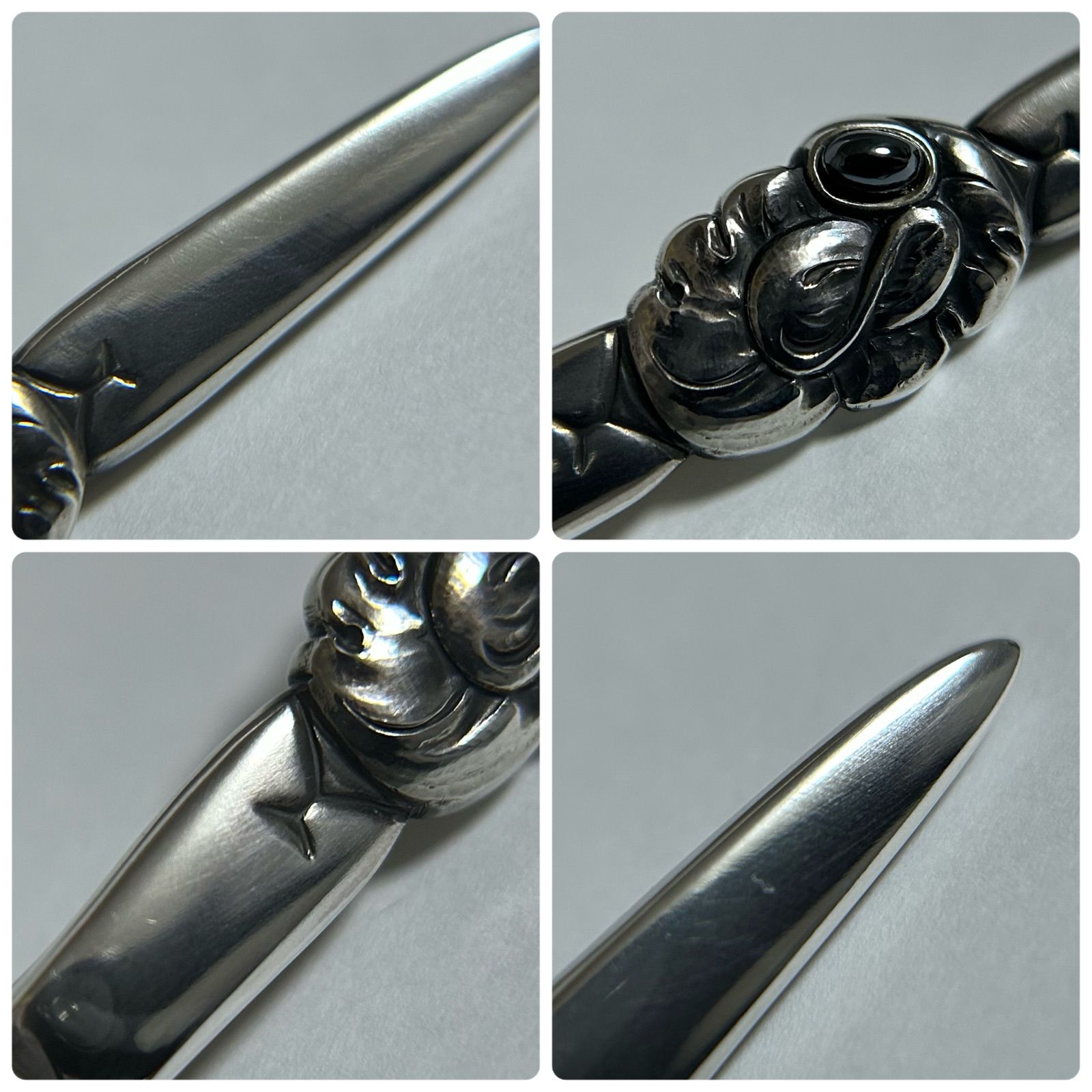 ジョージジェンセン ネクタイピン タイピン 201 ヘマタイト