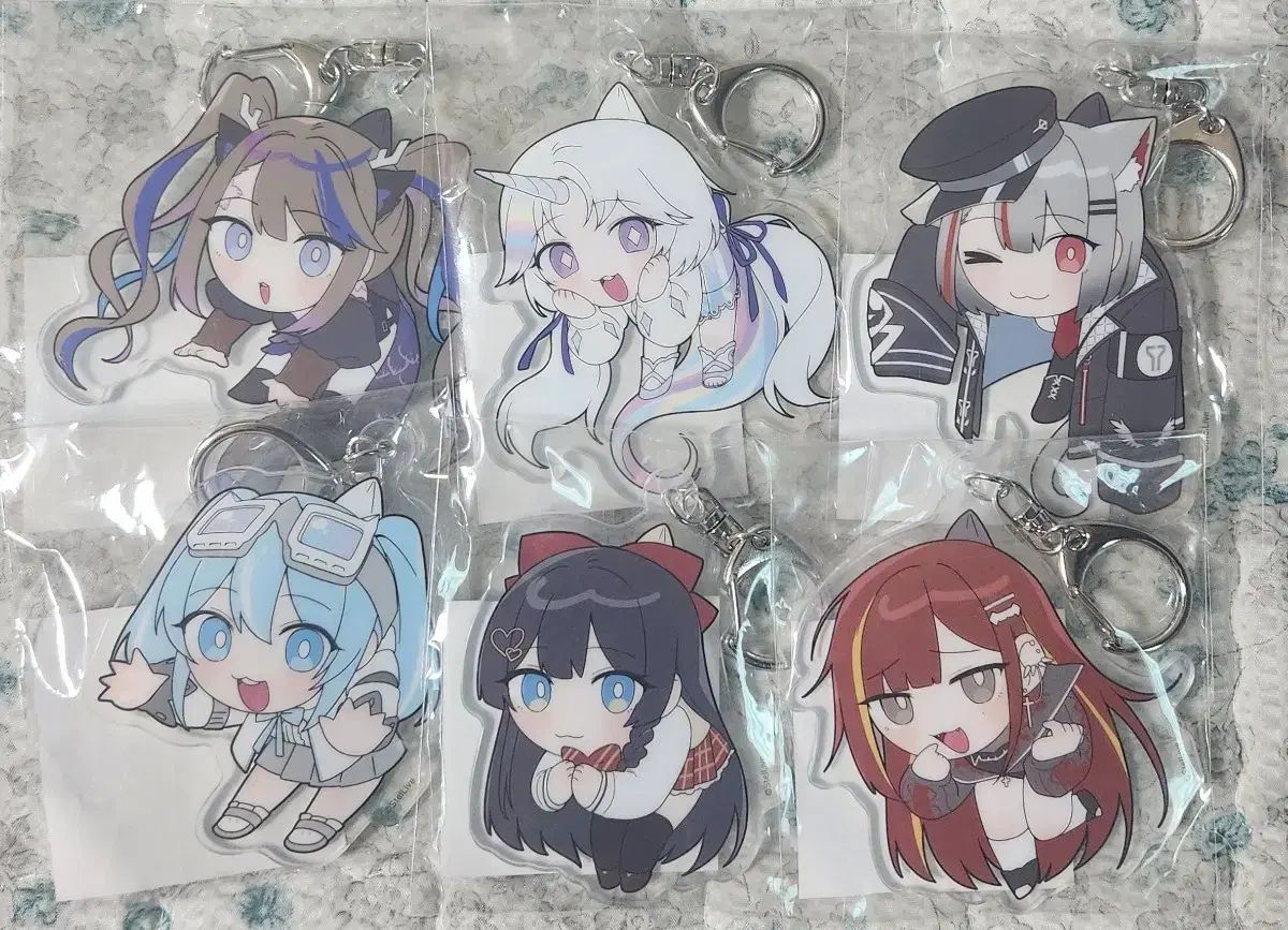 ステラライブ かんな ユニ 足袋 リーゼ ヒナ マシロ アクリル キーホルダー