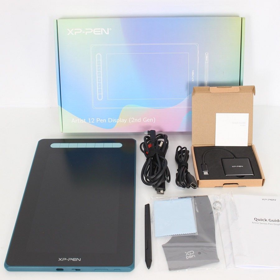 XP-Pen Artist 12 2 nd Gen Display _BE ブルー 液タブ 液晶ペンタブレット アーティスト ペンタブ セカンド 本体