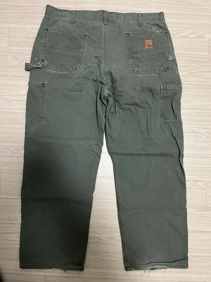 カーハート OG ダブルニー モースグリン 38 x 30