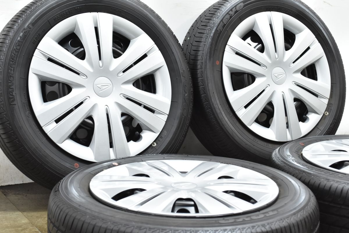 製 バリ溝 ダイハツ 14 in 4 5 J 45 PCD 100 トーヨー ナノエナジー 3 B 155 65 R タント ムーヴ ウェイク スチール