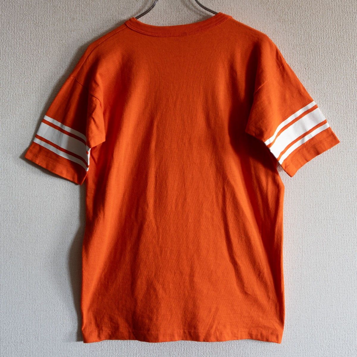 美品/トリコタグ】CHAMPION【80s フットボールTシャツ】XL