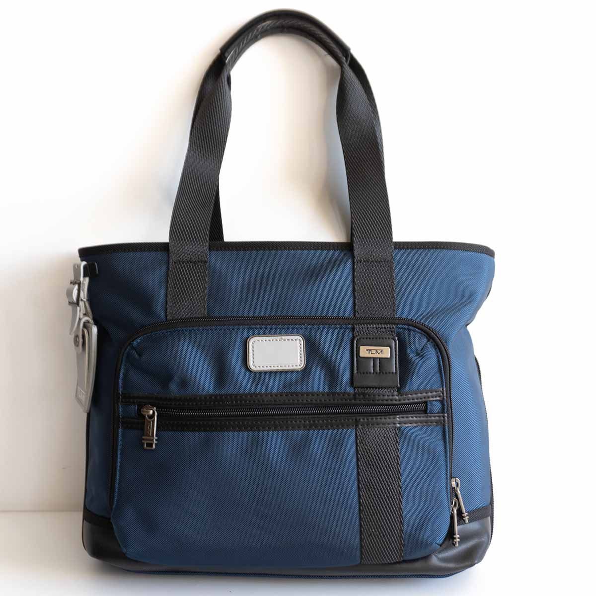 極美品】TUMI トゥミ 【2223309IGLB0E/ALPHA BRAVO スリムトートバッグ 