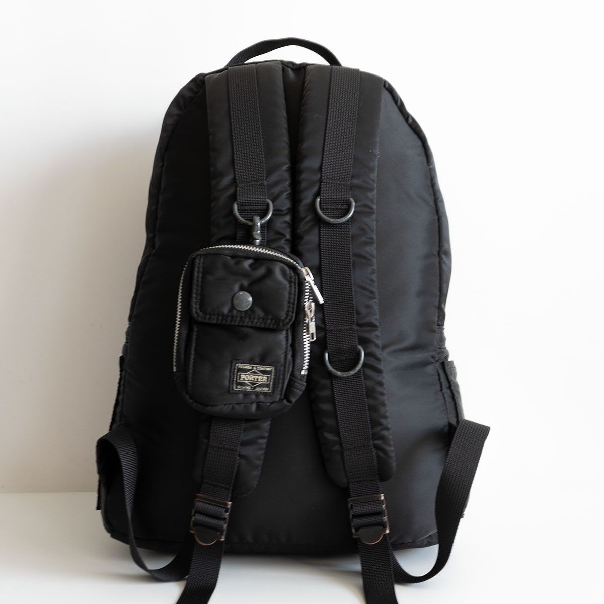 PORTER タンカー リュック ポーター ブラック バックパック デイパック TANKER BAG ナイロン