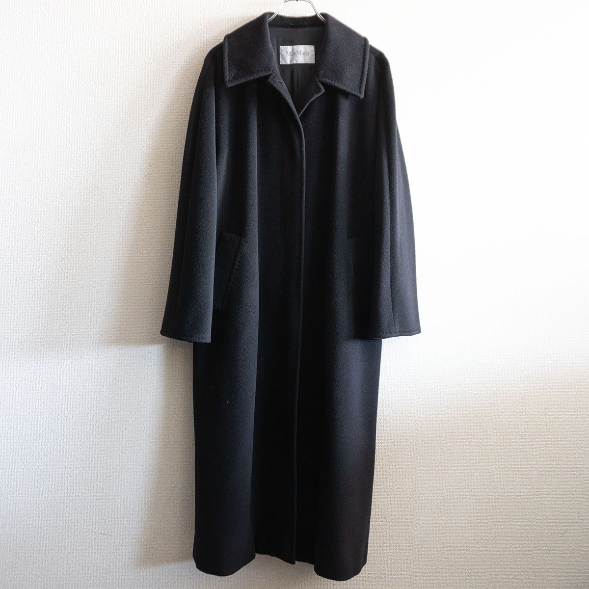 最高級】 MAX MARA【カシミヤブレンドウール ロングコート】40