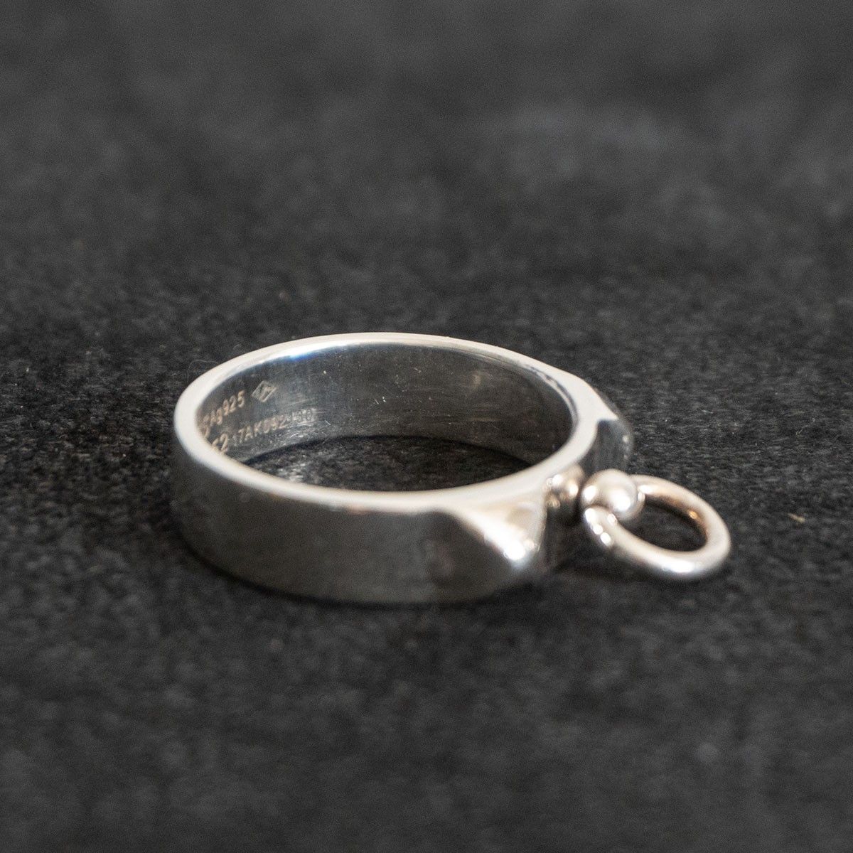 最高級】 HERMES 【コリエドシアン リング】52 エルメス シルバー 925