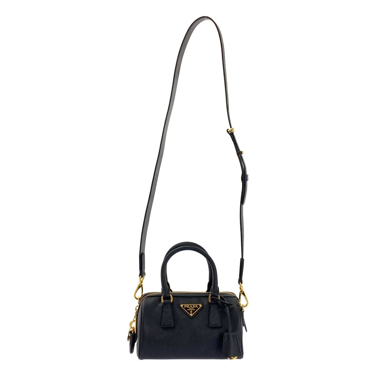 美品】 PRADA / プラダ | サフィアーノレザー 2way トップハンドル 