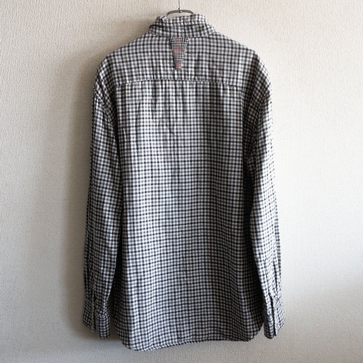 CASEY ギンガムチェック シャツ M コットン ケーシー