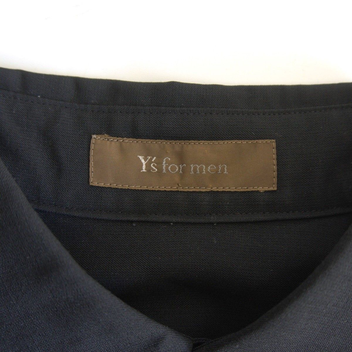 美品】Y's for men【ビッグシルエット シャツ 】ブラック YOHJI