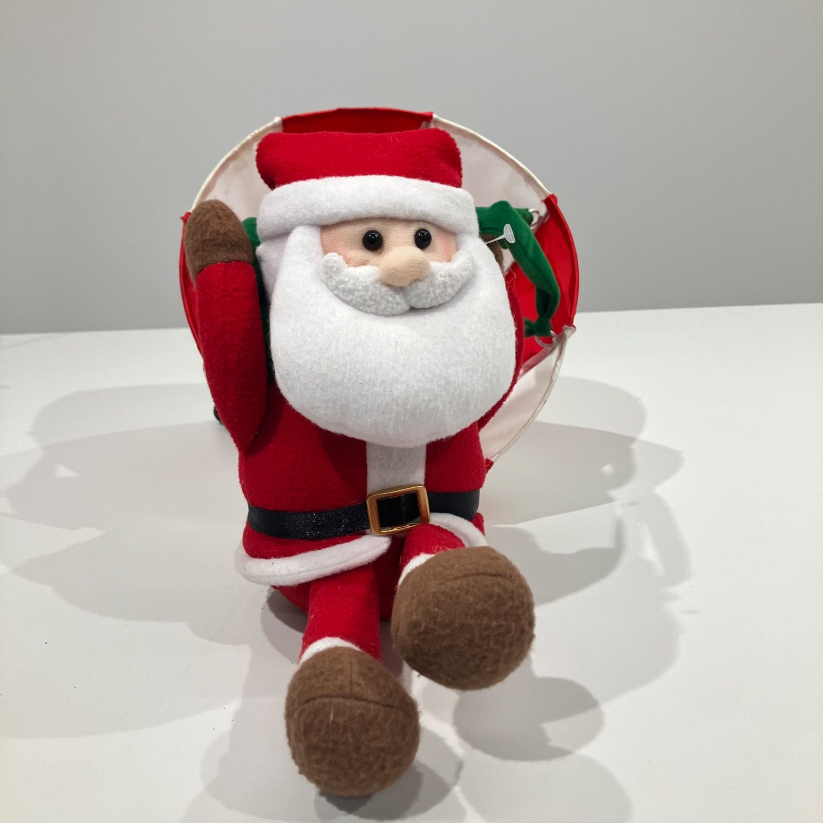 ウキウキパラシュートサンタ うきうきパラシュートサンタ 電動 サンタクロース クリスマス 【送料