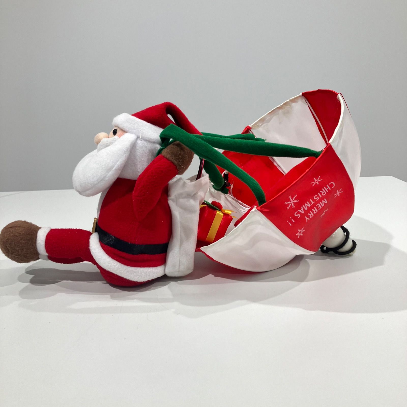 うきうきパラシュートサンタ 電動 サンタクロース クリスマス 【送料
