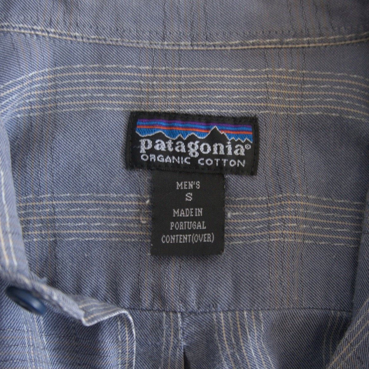雰囲気抜群 00 s チェック シャツ パタゴニア ポルトガル製 オーガニック コットン