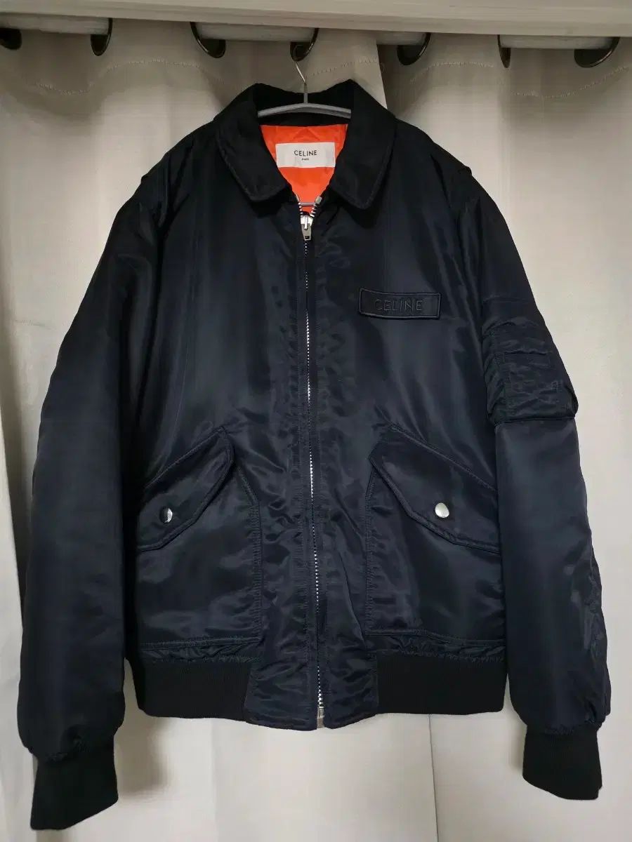 Celine セリーヌ ナイロン ブルゾン ジャケット (MA-1ジャケット) 52