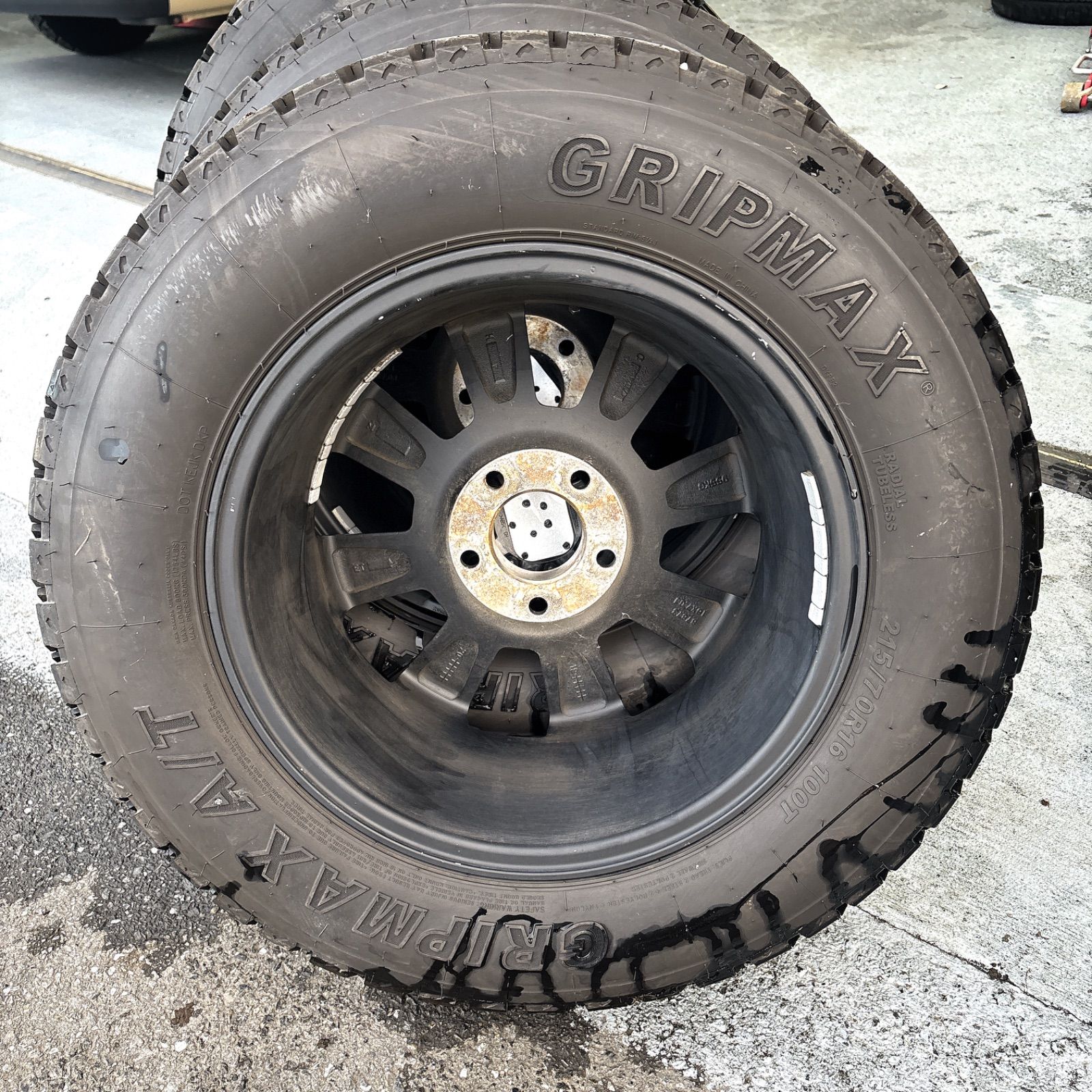  バリ溝 オフビート LEXXEL デスロック 215 70 R 16 タイヤホイールセット ホワイトレター 16インチ タイヤ ホイールセット