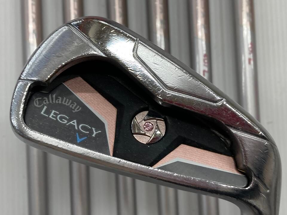 キャロウェイ LEGACY 2012 レディス シリーズ Lフレックス アイアンセット 最短