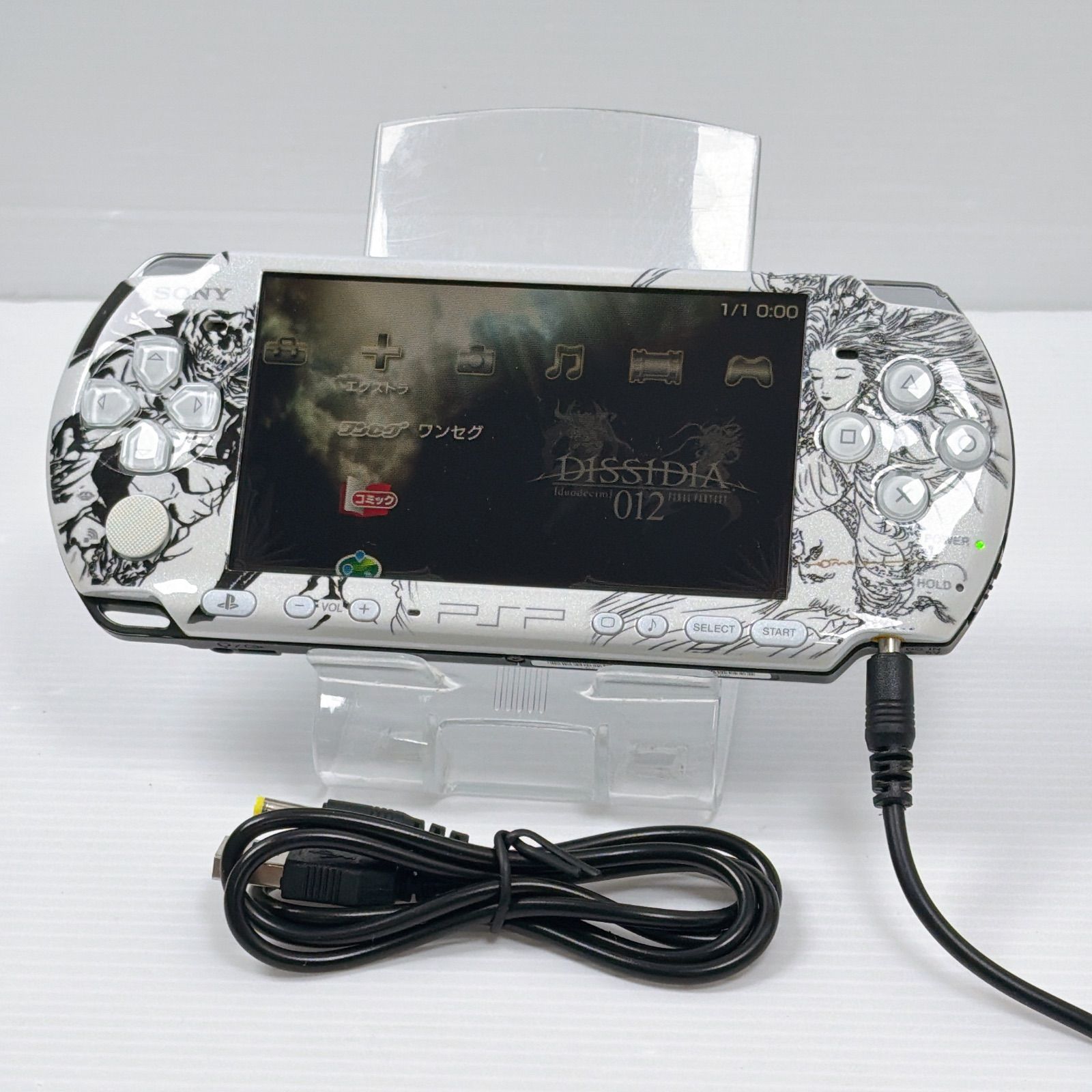 PSP 3000 ディシディア デュオデシム ファイナルファンタジー 遊べるセット FW 6.60 ソニー プレイステーション ポータブル SONY PlayStation Portable DISSIDIA FINAL FANTASY
