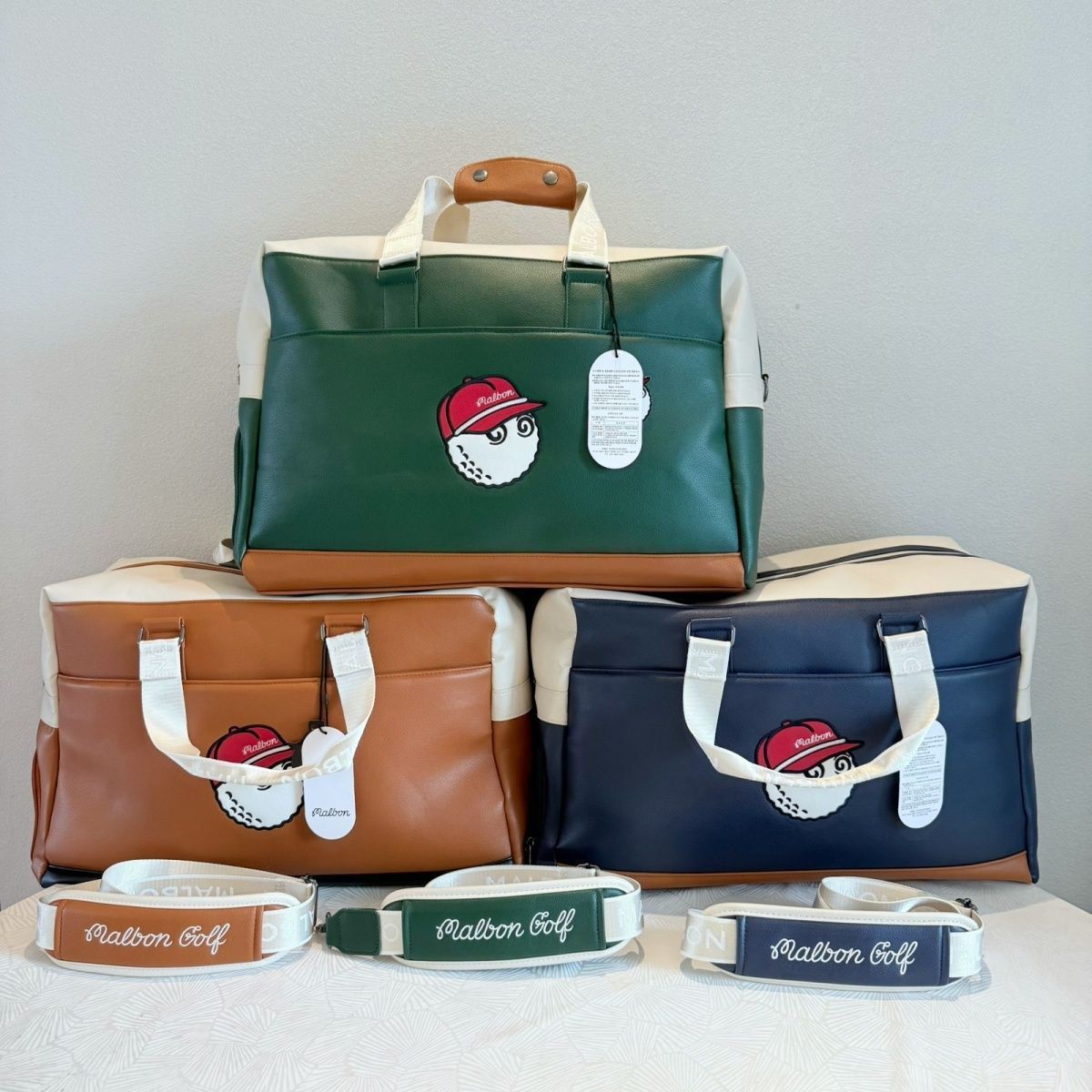 コメント専用 お買い得品 MALBON GOLF ボストンバッグ スポーツバッグ 側面シューズ