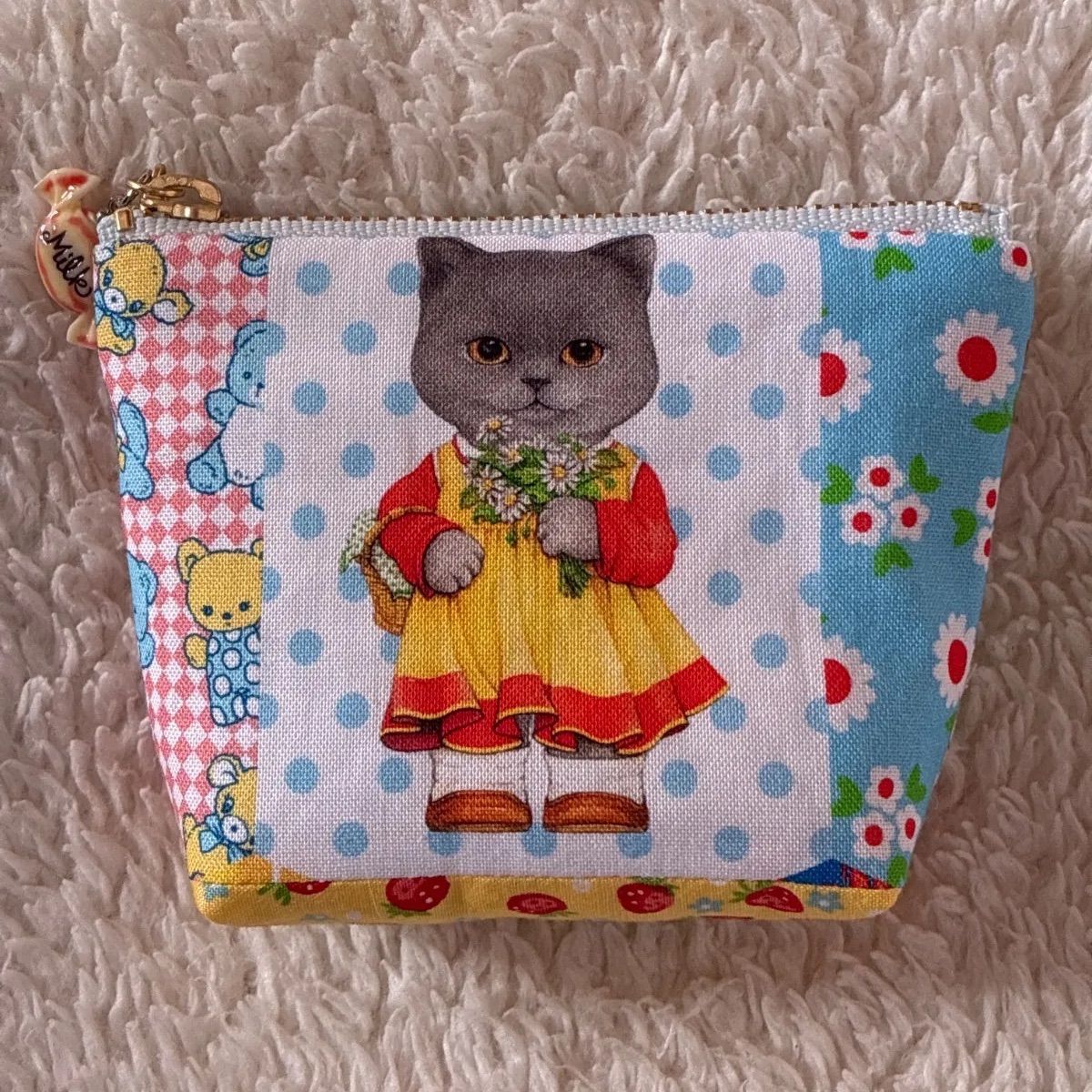 コヤンイサムチョン　ポーチ コヤンイサムチョン ファスナーポーチ ファスナー10cm キャンディ