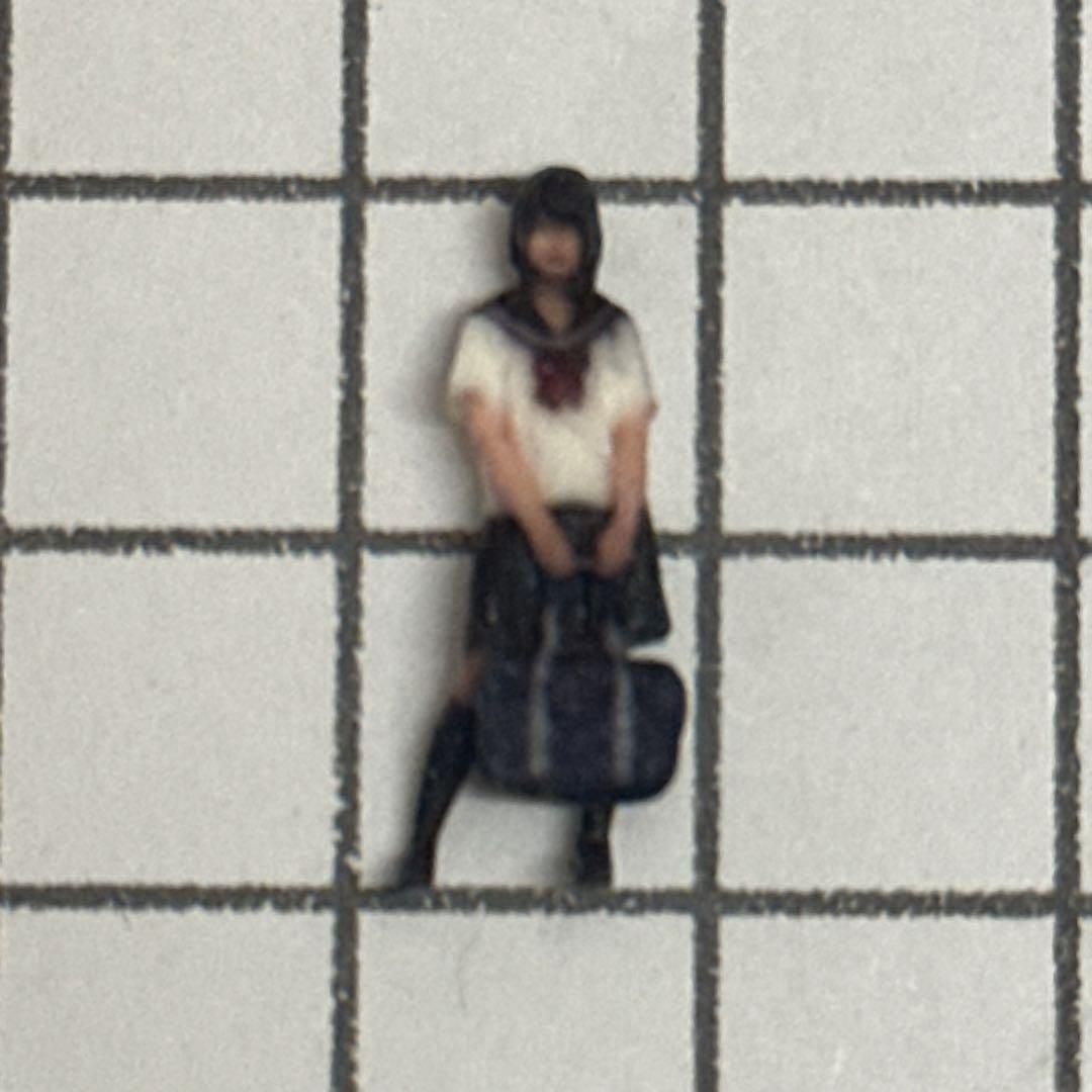 HOゲージ 1/80 jkn フィギュア 完成品 1/64より小 鉄道模型 ジオラマに