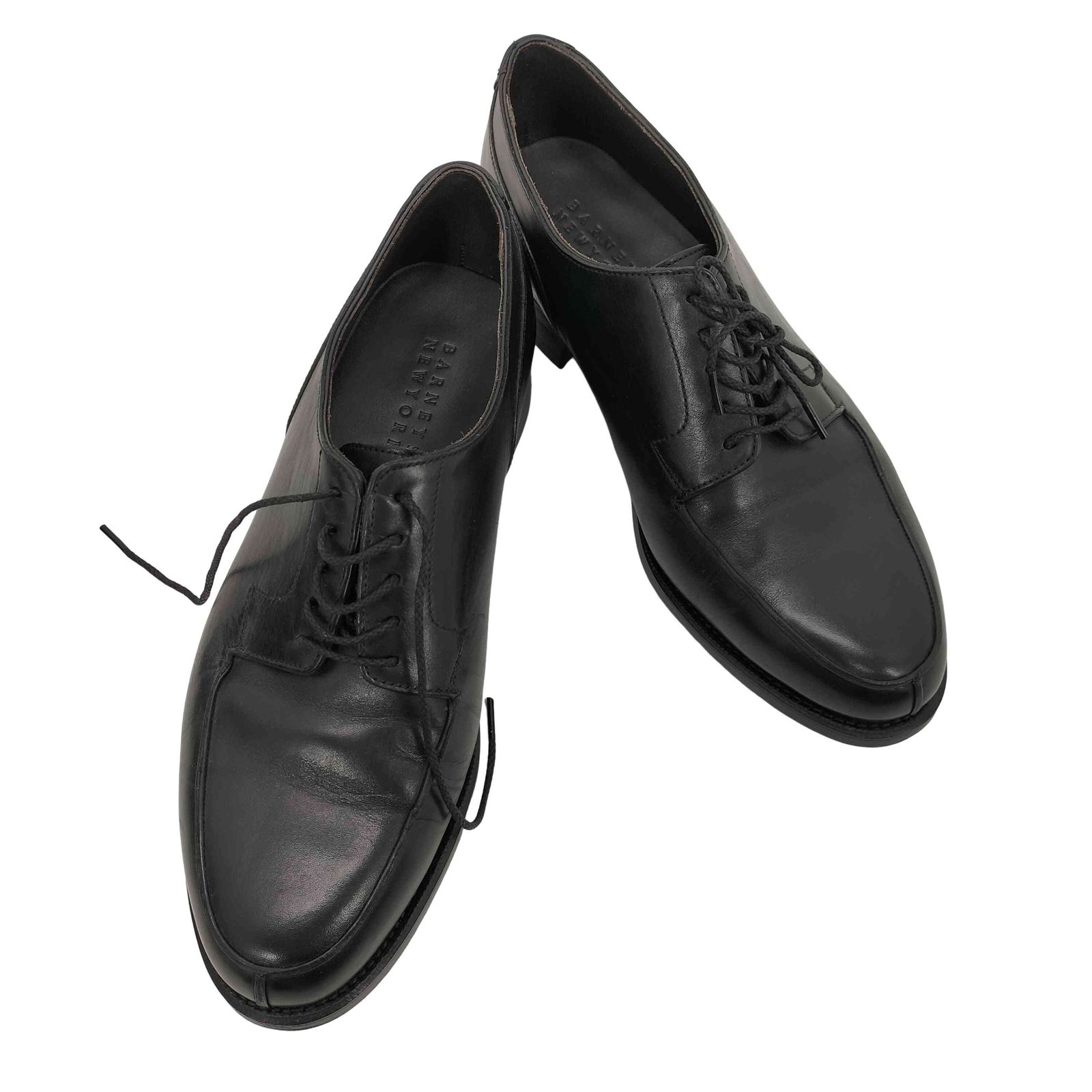 バーニーズニューヨーク BARNEYS NEWYORK Uチップ レザー ドレス