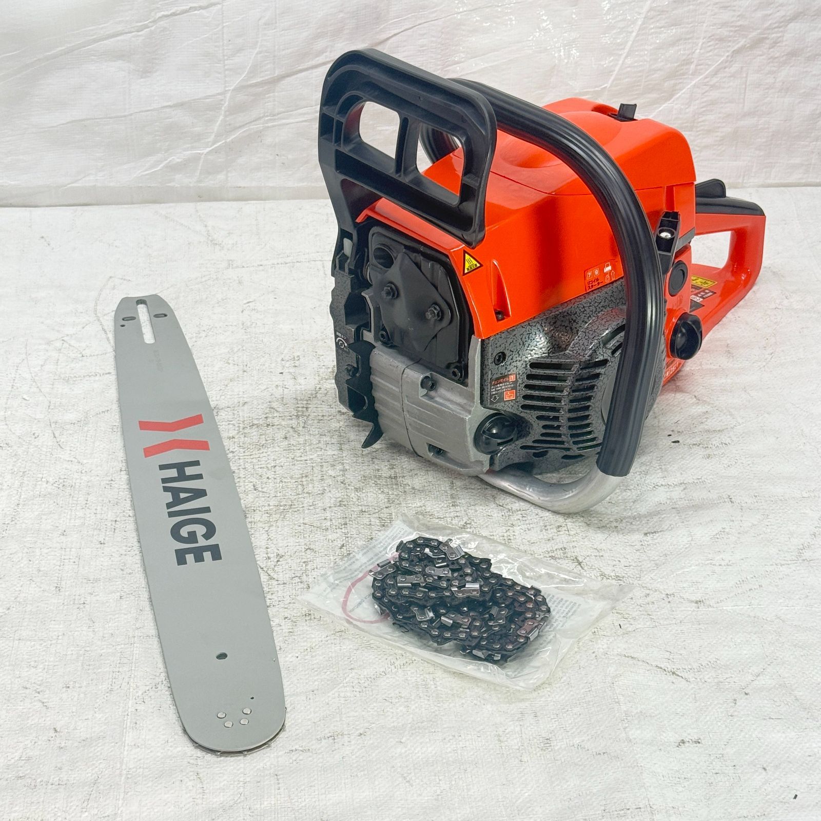 チェーンソー 20インチ 50 cm エンジン式 52 cc 2サイクル 3馬力 倒木 枝落とし 玉切り HG-F 5200 1257