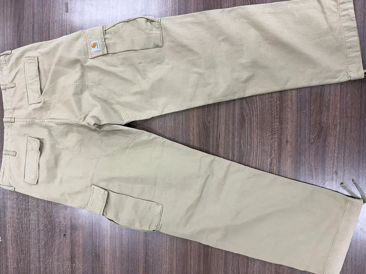 34 カーハート Regular カーゴパンツ ウール ベイジ