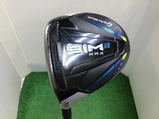 中古】 テーラーメイド SIM2 MAX 3W レフティ フェアウェイウッド FW
