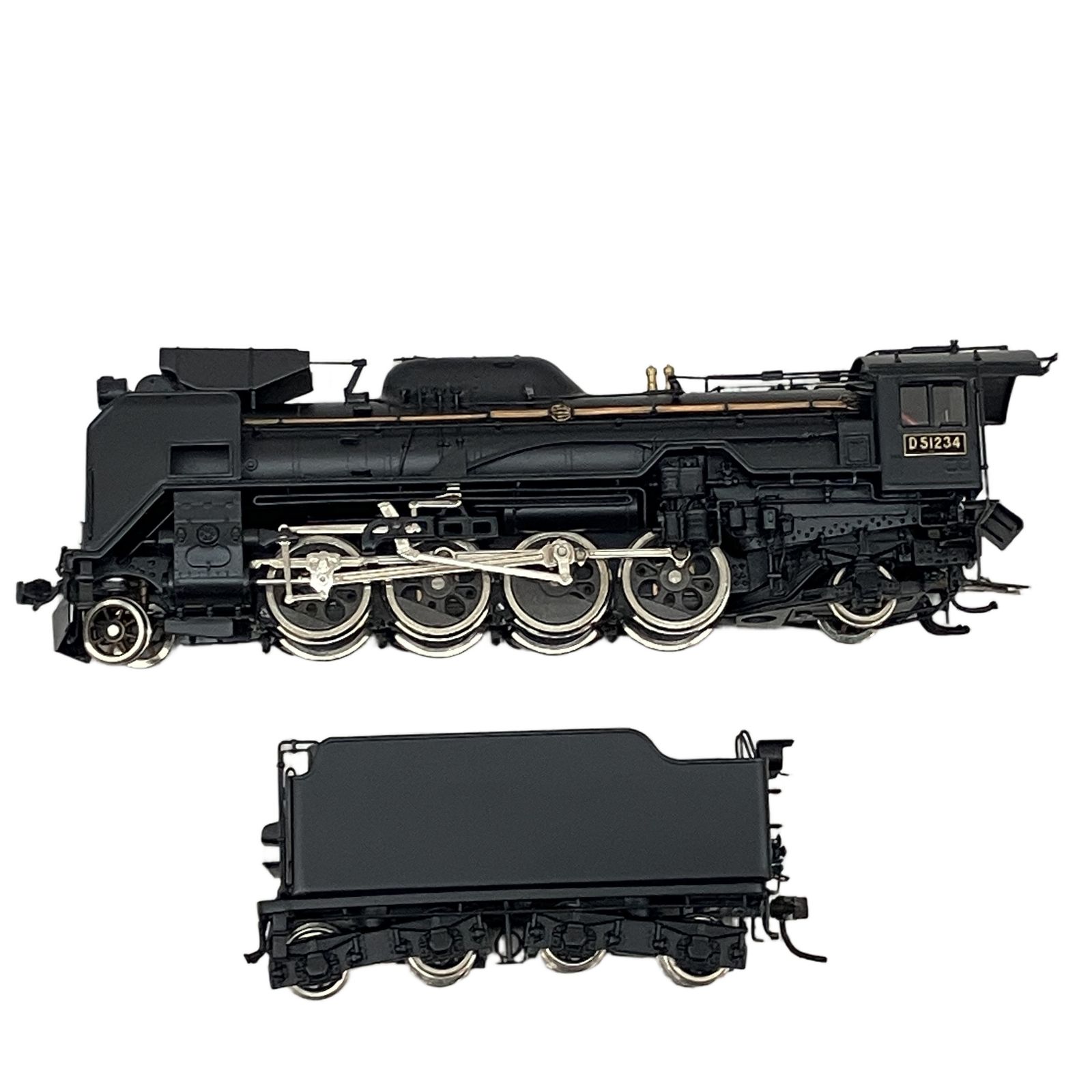 Adachi D51 No.0124 0123 ボイラー テンダー上廻り バラキット HO