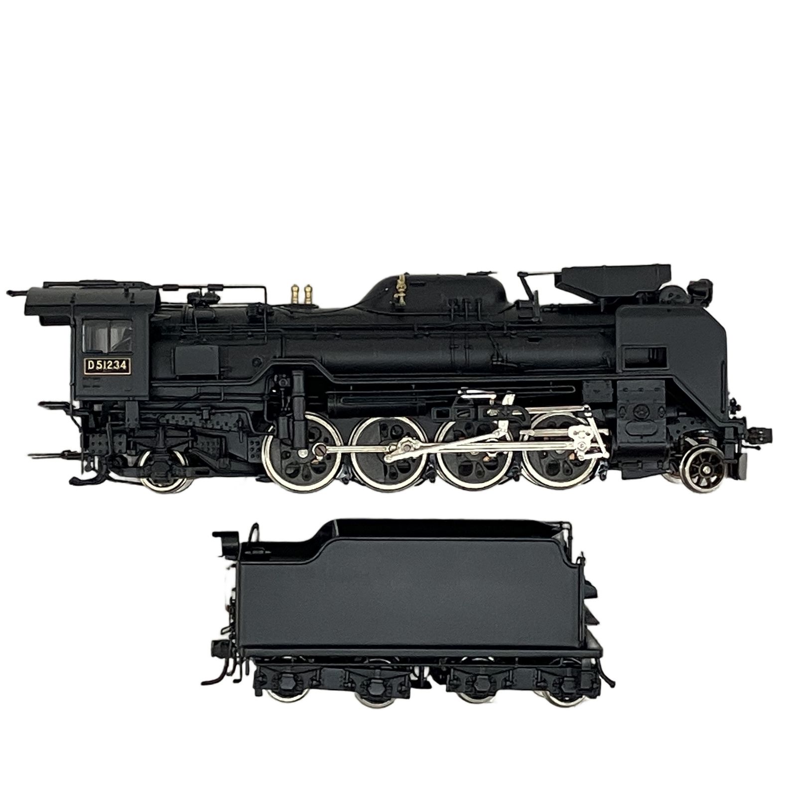Adachi D51 No.0124 0123 ボイラー テンダー上廻り バラキット HO