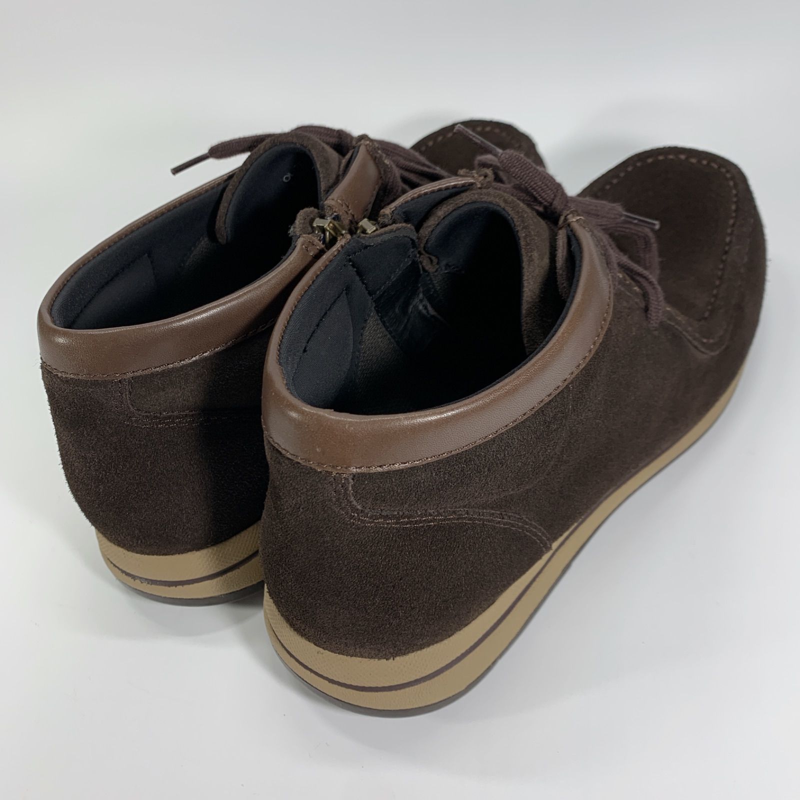  ◯ REGAL Walker リーガルウォーカー ワラビー ブーツ ダークブラウン 25 5 EEE サイドジップ スエード その他 ブーツ 革靴