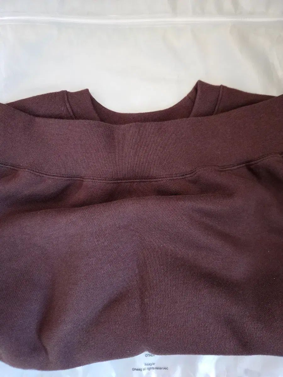 Haag a birthday sweatshirt ブラウン 新品】韓国ブランドhaag(ヘイグ