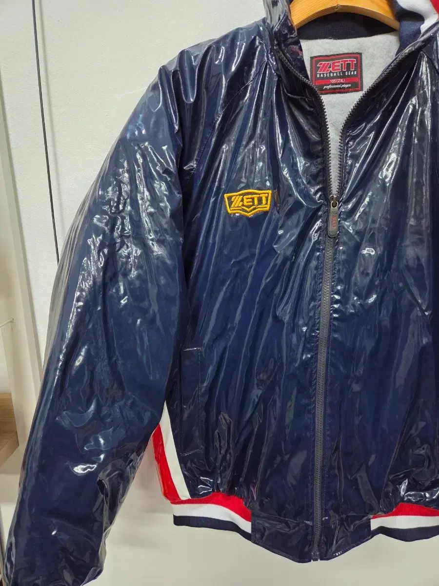 ZETT 젯트 野球 ウィンドブレーカー アウター 光沢